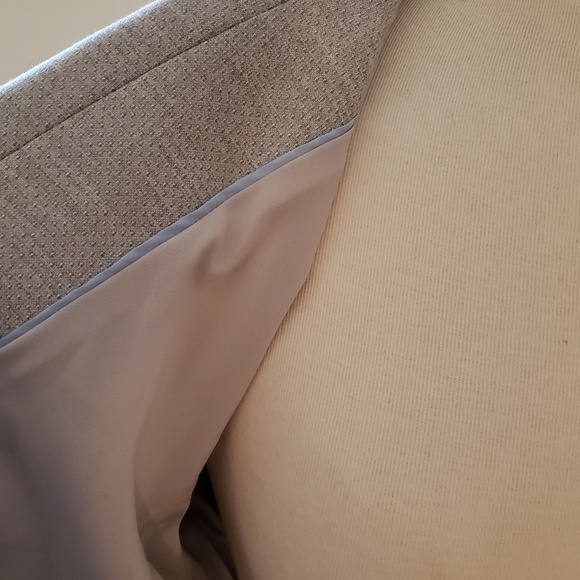 Talbots light gray blazer sz 16P - Picture 5 of 7